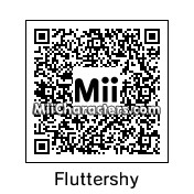 QR Code for Fluttershy by MilkshakeMiis