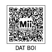 QR Code for Dat Boi by MiiandU