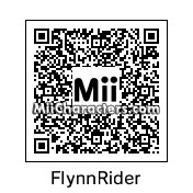 QR Code for Flynn Rider by Toon and Anime