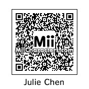 QR Code for Julie Chen by Pakled