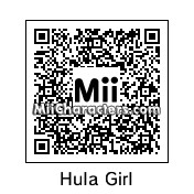 QR Code for Hula Girl by NAMWHO