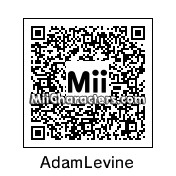 QR Code for Adam Levine by Erick