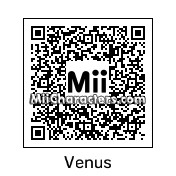 QR Code for Venus Williams by qwest