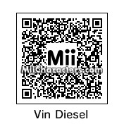 QR Code for Vin Diesel by Bradwii