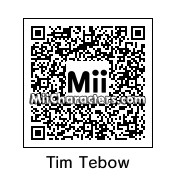 QR Code for Tim Tebow by jc