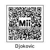 QR Code for Novak Djokovic by Tuoppi