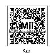 QR Code for Karl Pilkington by Rowan D