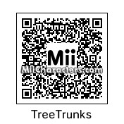 QR Code for Tree Trunks by Potato