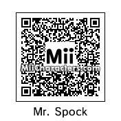 QR Code for Mr. Spock by Arlete