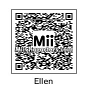 QR Code for Ellen DeGeneres by Tocci