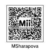 QR Code for Maria Sharapova by Tocci