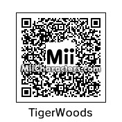 QR Code for Tiger Woods by Tocci