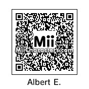 QR Code for Albert Einstein by Tito