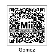 QR Code for Gomez Addams by !SiC