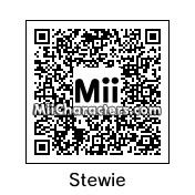 QR Code for Stewie Griffin by Toon and Anime