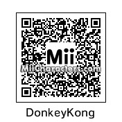 QR Code for Donkey Kong by Toon and Anime