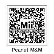 QR Code for Peanut M&M by Toon and Anime