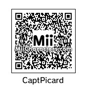 QR Code for Captain Jean-Luc Picard by UNCLE