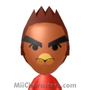 Red Big Angry Bird (Terence) Mii Image by feli lokillo