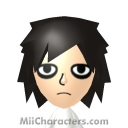 L. Lawliet Mii Image by SkinnyCat