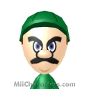 Luigi's Death Stare Mii Image by Cyborgsaurus