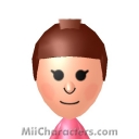 Pink Gold Peach Mii Image by Digibutter