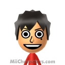 Monkey D. Luffy Mii Image by J1N2G