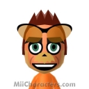 Crash Bandicoot Mii Image by CrazyCaleb12