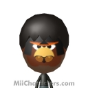 Black Angry Bird Mii Image by NuCreat