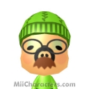 Moustache Pig Mii Image by *AngryFan*